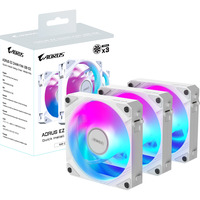 AORUS EZ CHAIN FAN 120 ICE Scheda madre Ventilatore 12 cm Bianco 1 pz, Ventola AORUS EZ CHAIN FAN 120 ICE Scheda madre Ventilatore 12 cm Bianco 1 pz, Ventola