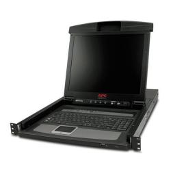 Apc 17 Rack LCD Console With Integrated 8 Port Analog Kvm Switch AP5808