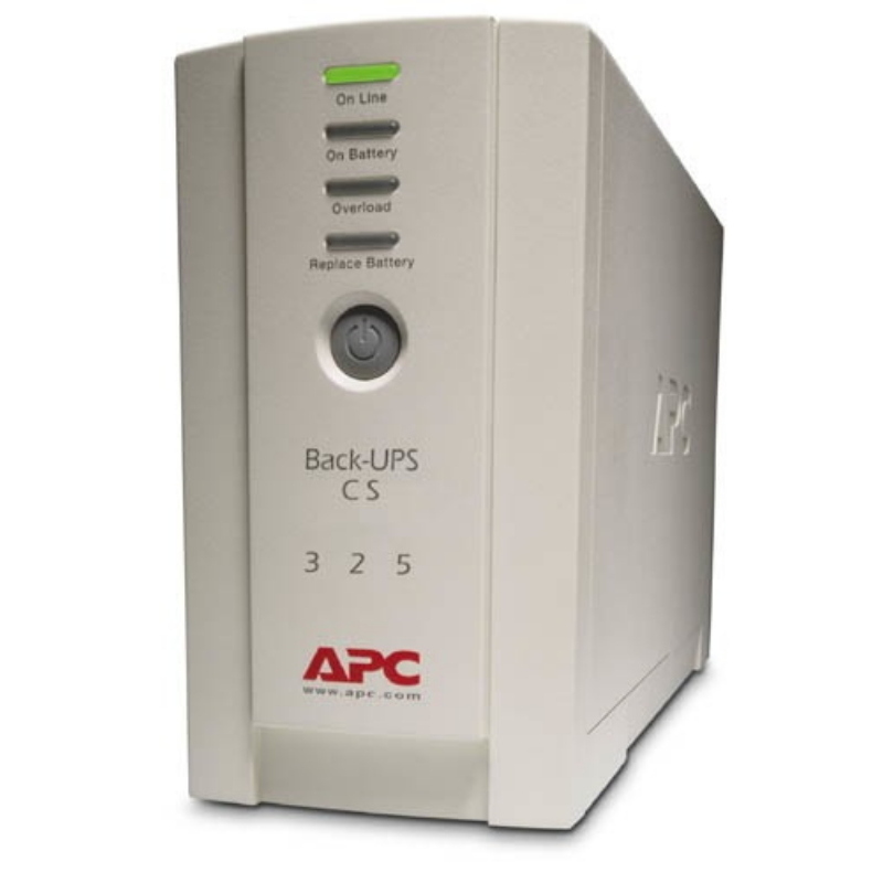 Apc back-ups cs 325 w/o sw gruppo di continuità (ups) 0,325 kva 210 w