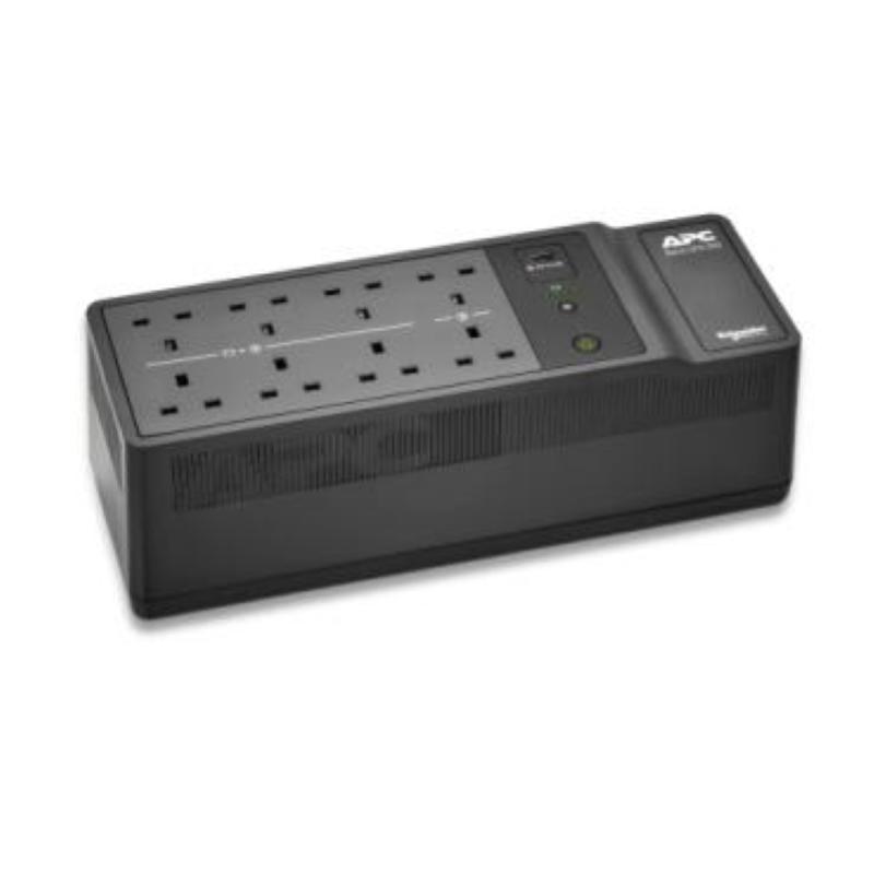 Apc be500g2-it back-ups gruppo di continuita` (ups) standby (offline) 500va con avr 300 w 1 porta di ricarica usb 8 prese nero
