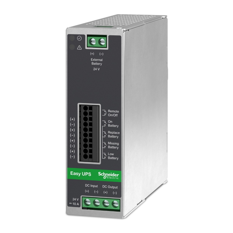 Apc din rail mount switch power supply battery back up 24v dc 10a gruppo di continuità (ups) 0,24 kva 240 w