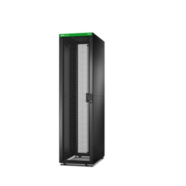 Apc Easy Rack 600mm/42U/1100mm With Roof Side Panel Castors Feet And 4 Brackets No Bottom Black ER6212