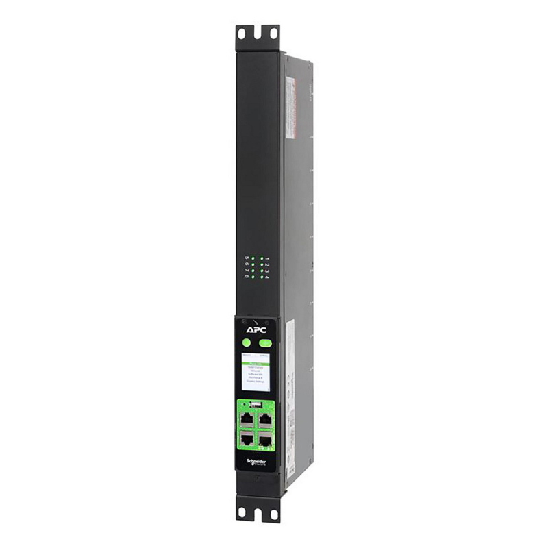 Apc epdu2016s unità di distribuzione dell`energia (pdu) 8 presa(e) ac 1u nero