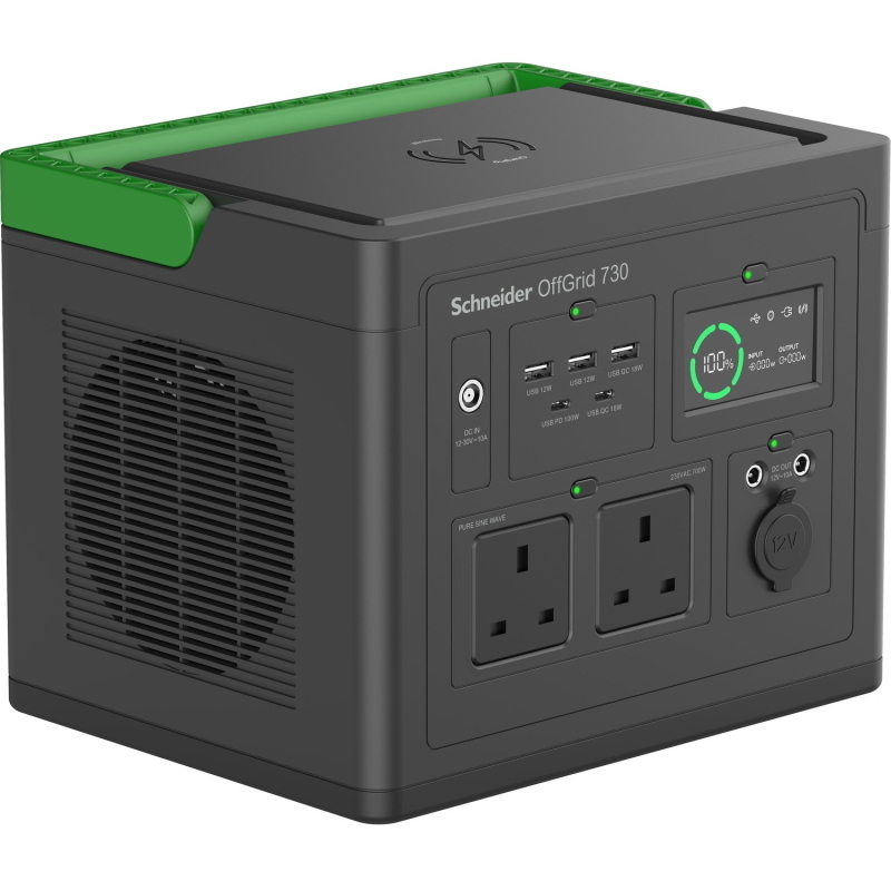 Apc pps730-uk stazione di alimentazione portatile ioni di litio 6,4 kg