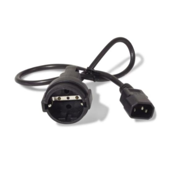 Apc Pwr Cord 10A 230V C14 To Schuko Rec AP9880