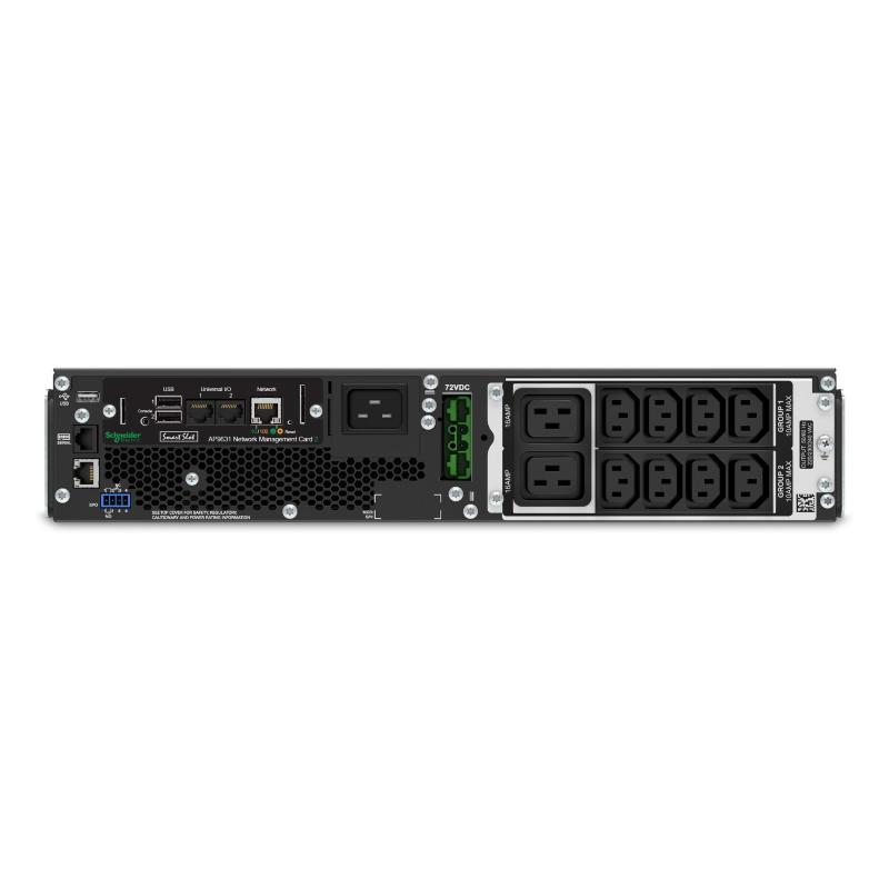 Apc srt2200rmxli-nc gruppo di continuità (ups) doppia conversione (online) 2,2 kva 1980 w 12 presa(e) ac