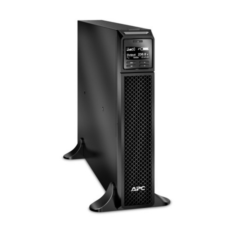 Apc srt3000xlw-iec gruppo di continuità (ups) doppia conversione (online) 3 kva 2700 w 8 presa(e) ac