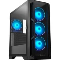 APEX GA-01B-TG-OP ATX Midi Tower Nero, Chassis Tower