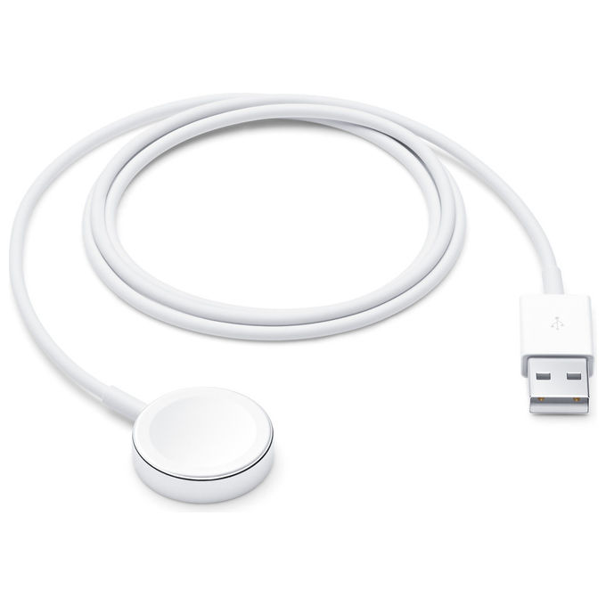Apple Caricabatterie Bianco USB per Cuffie e Orologio Apple Caricabatterie Bianco USB per Cuffie e Orologio