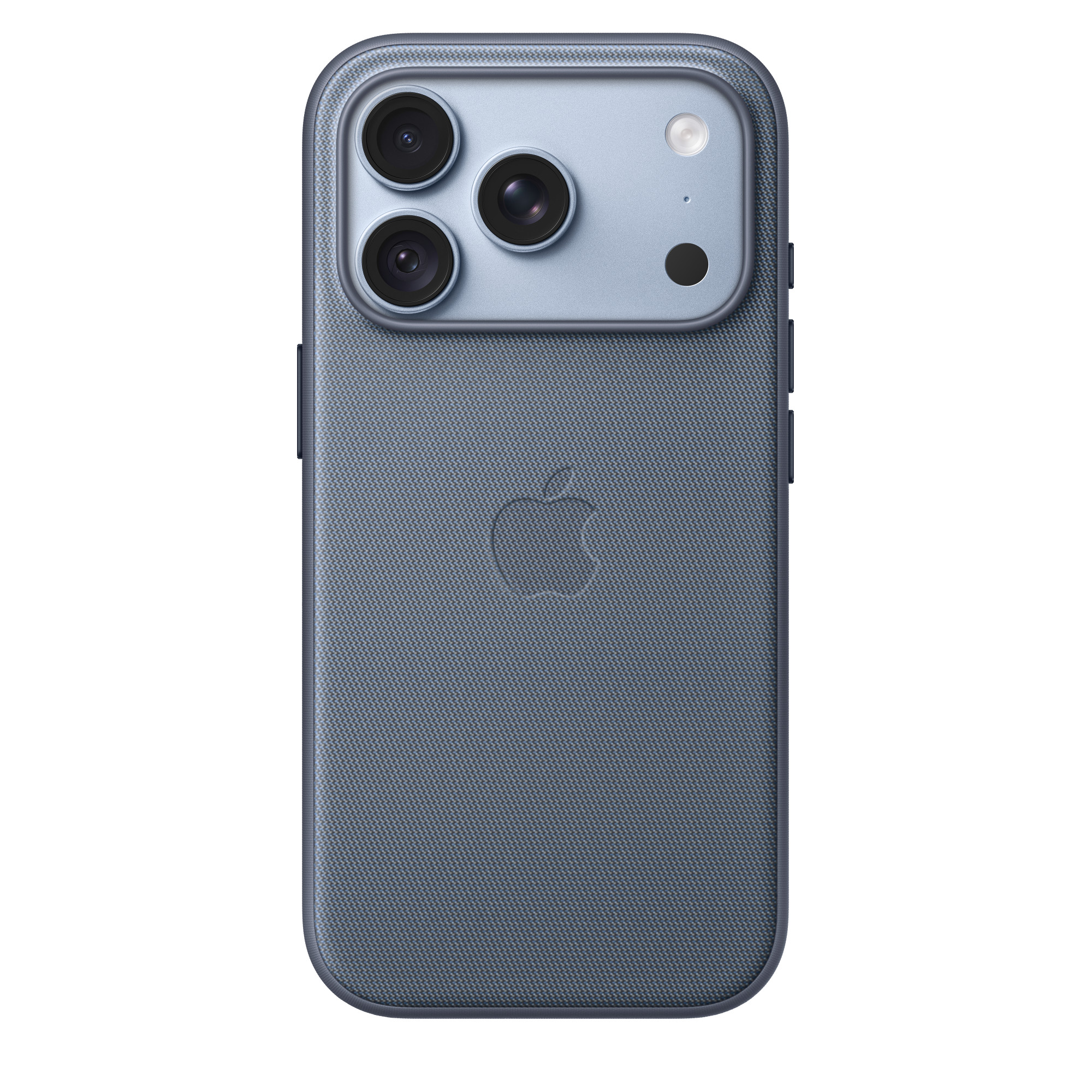 Apple Custodia con MagSafe iPhone 18 Pro TechWoven Blu Chambray