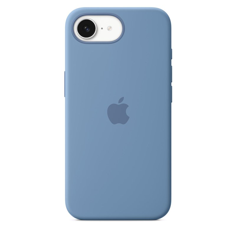Apple Custodia in Silicone per iPhone 16e Md3q4zm/a Blu Inverno
