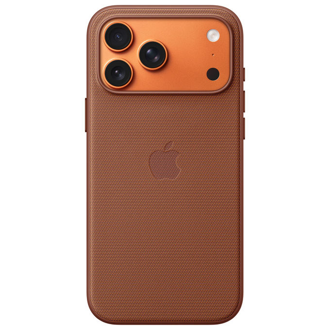 APPLE Custodia MagSafe in tessuto TechWoven per iPhone 17 Pro Max - Terra di Siena