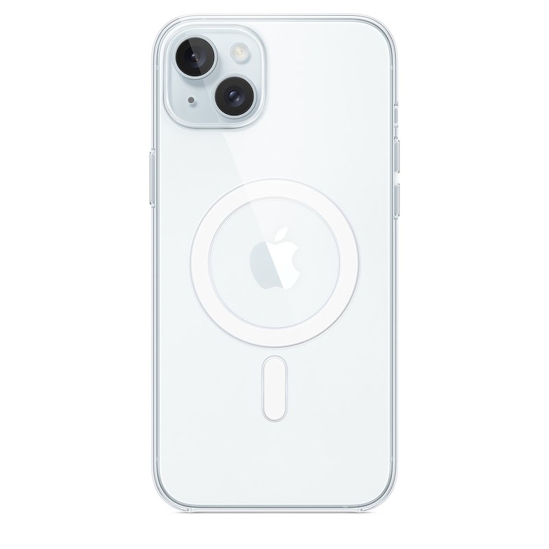 Apple Custodia MagSafe iPhone 15 Plus Trasparente