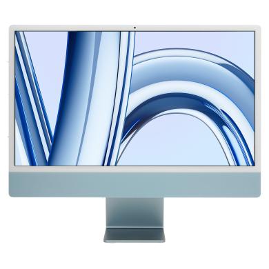 Apple iMac 24" 4.5K Display (2023) M3 8-Core CPU | 10-Core GPU 512 GB SSD 16 GB blu - Ricondizionato - Come nuovo - Grade A+
