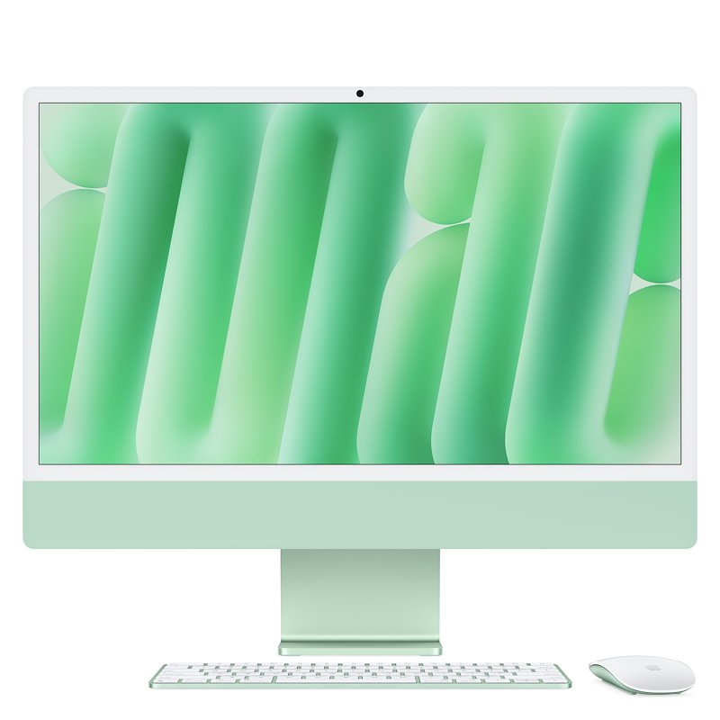 APPLE iMac 24'', Chip M4, 8 CPU GPU, 16GB, 256GB Verde