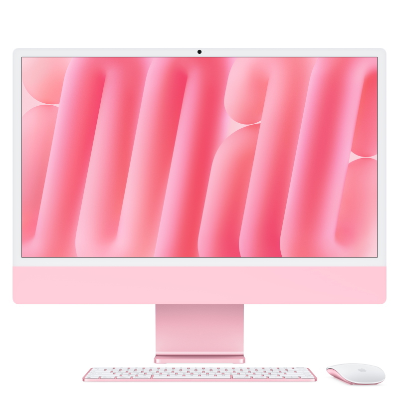 Apple imac apple m m4 59,7 cm (23.5) 4480 x 2520 pixel pc all-in-one 16 gb 256 gb ssd macos sequoia wi-fi - tastiera qwertz