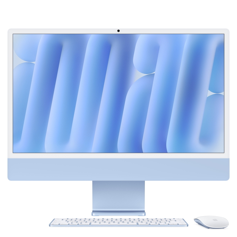Apple imac apple m m4 59,7 cm (23.5) 4480 x 2520 pixel pc all-in-one 16 gb 256 gb ssd macos sequoia wi-fi - tastiera qwertz
