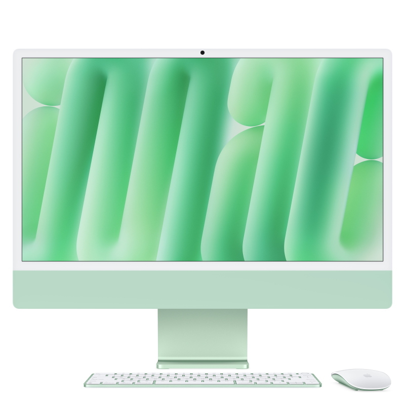 Apple imac apple m m4 59,7 cm (23.5) 4480 x 2520 pixel pc all-in-one 16 gb 256 gb ssd macos sequoia wi-fi - tastiera qwertz