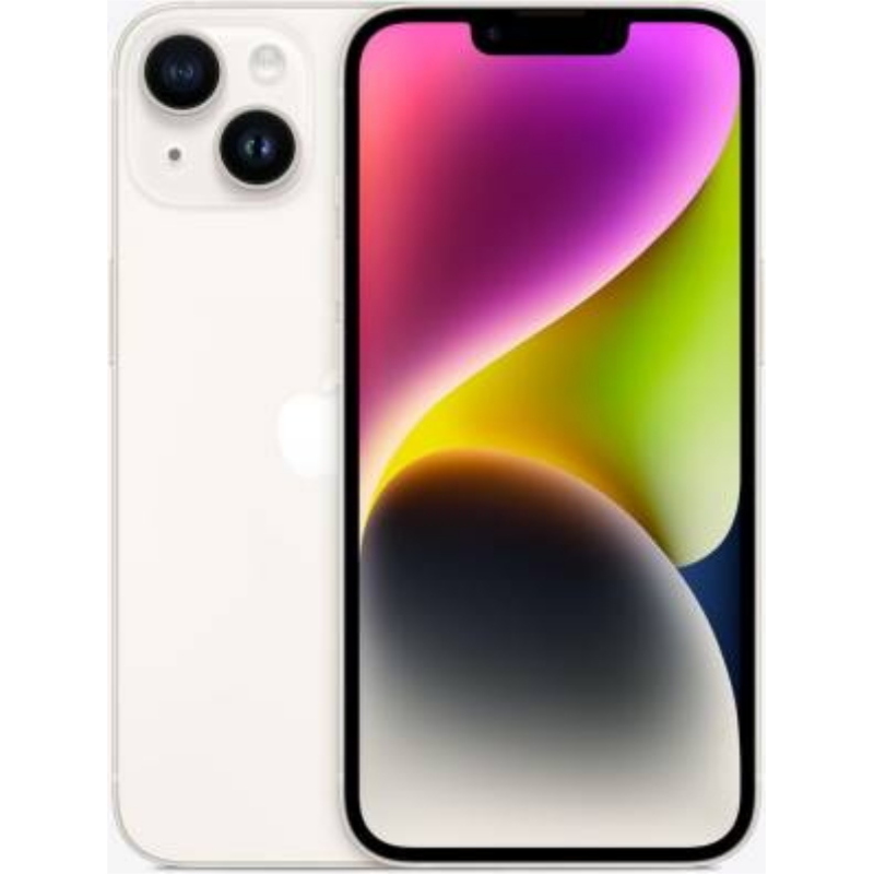 Apple iphone 14 128gb 6.1 starlight ita mpur3ql/a