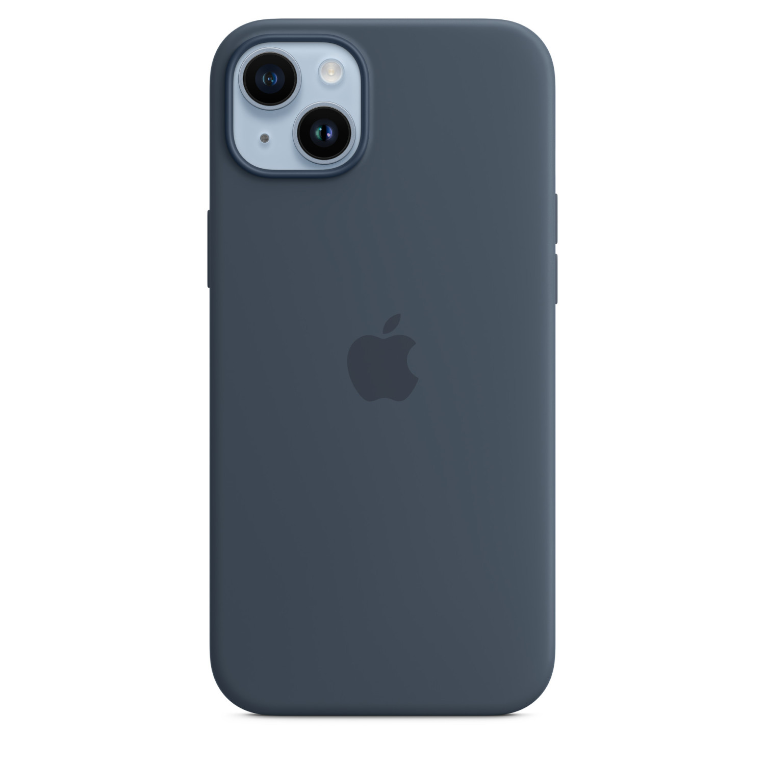 Apple Iphone 14 Plus Silicone Case With Magsafe - Storm Blue