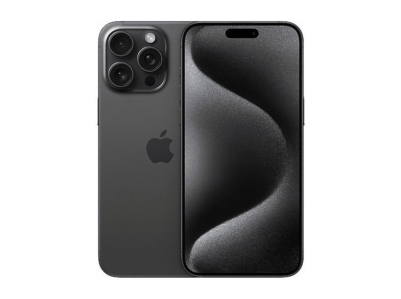 APPLE iPhone 15 Pro Max 256GB Titanio nero - Ricondizionato Grading Eccellente 2 anni di garanzia