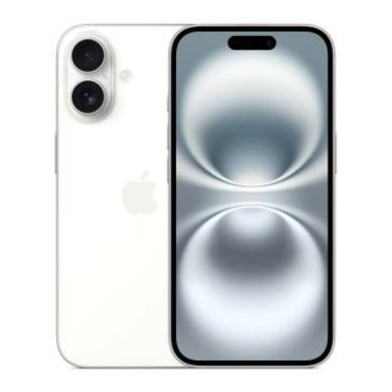 Apple iphone 16 128gb 6.1 white mye93hn/a