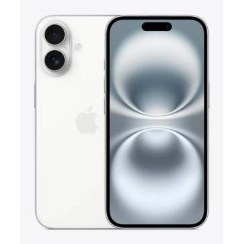 Apple iphone 16 128gb 6.1 white mye93hx/a