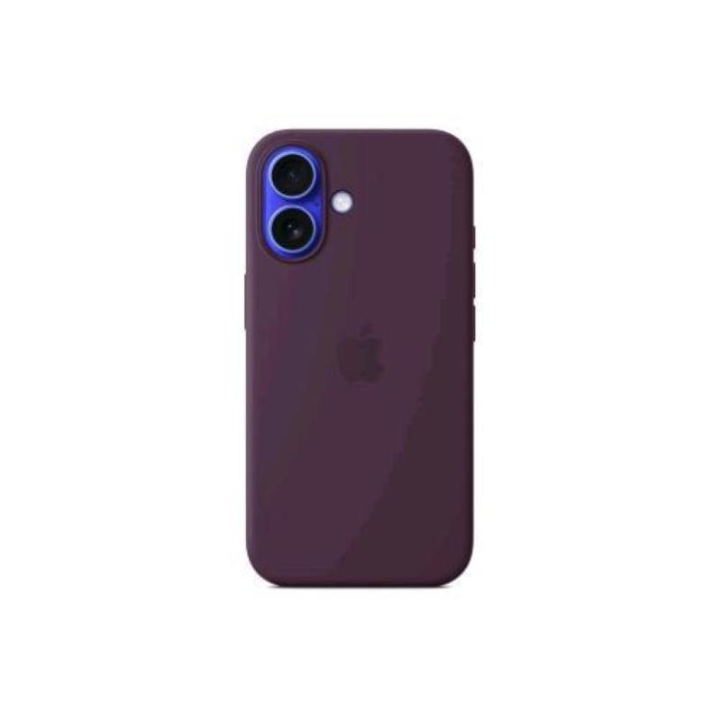 Apple iphone 16 silicone case cover magsafe in silicone prugna