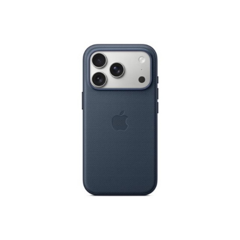 Apple iphone 17 pro custodia in tessuto techwoven magsafe blu