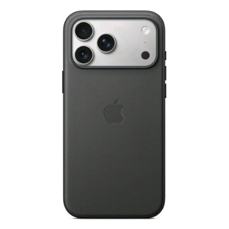 Apple iphone 17 pro max custodia in tessuto techwoven magsafe nero
