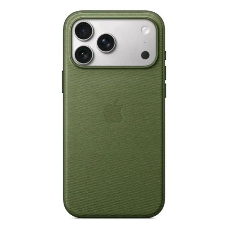 Apple iphone 17 pro max custodia in tessuto techwoven magsafe verde Apple iphone 17 pro max custodia in tessuto techwoven magsafe verde