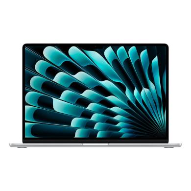 Apple MacBook Air 2024 15" M3 8-Core CPU | 10-Core GPU 256 GB SSD 16 GB argento - Ricondizionato - ottimo - Grade A