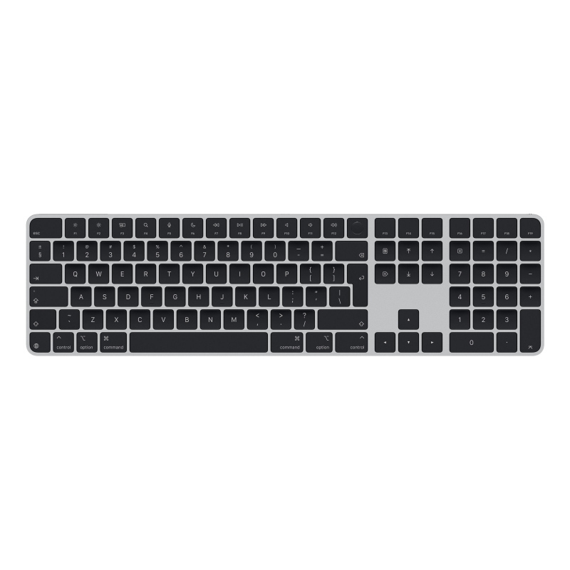 Apple magic tastiera universale usb + bluetooth qwerty inglese nero