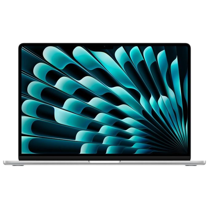 Apple MRYQ3T-A MacBook Air 15'' Computer portatile Chip M3 CPU 8-core GPU 10-core 8 GB 512 GB SSD colore Argento