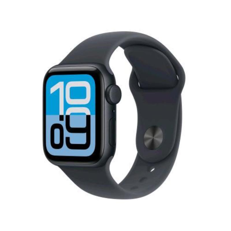 Apple watch se 3 gps + cellular 5g 40mm cassa alluminio mezzanotte con sport band mezzanotte - m/l