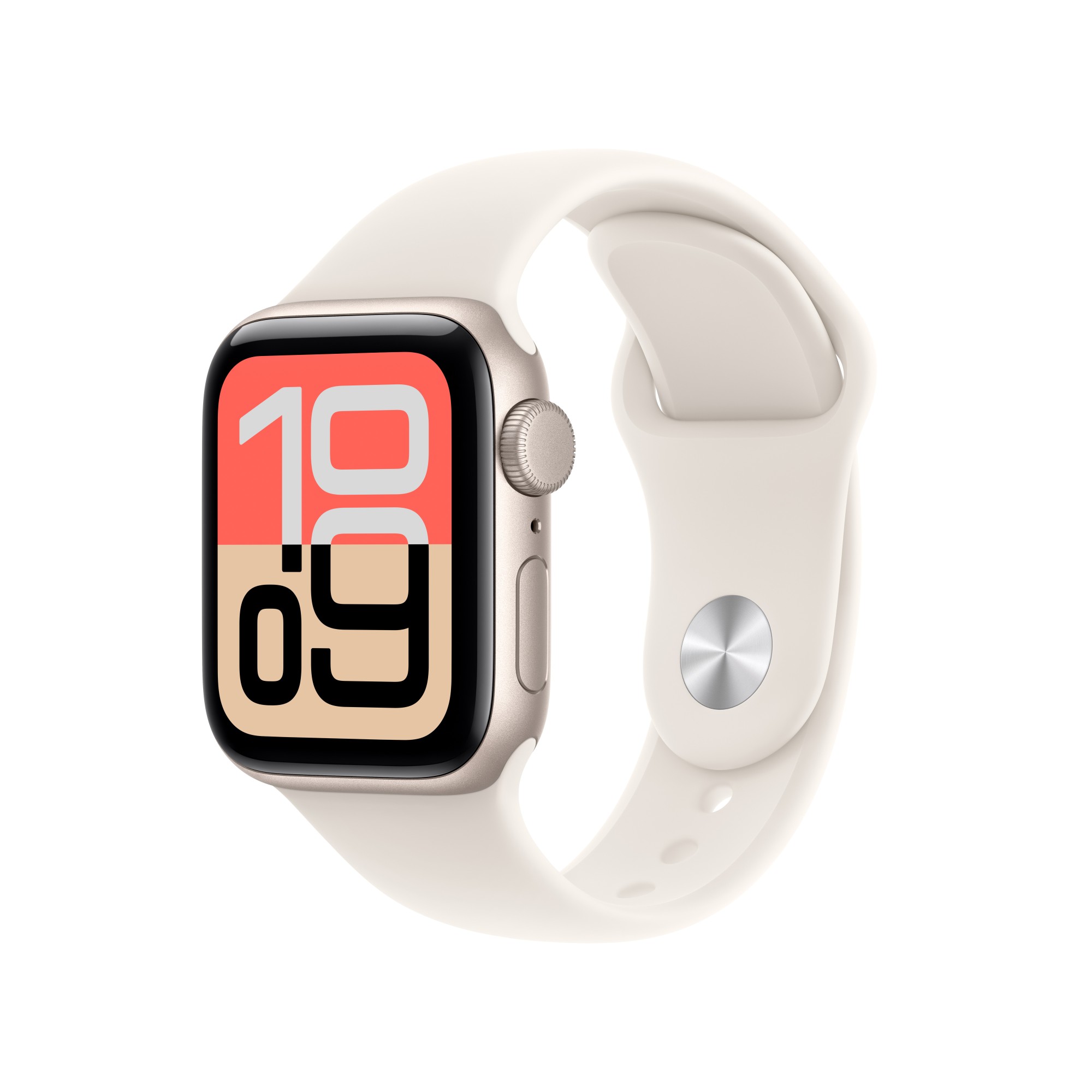 Apple Watch Se 3Gps 40Mmstarlight Aluminium Case With Starlight Sport Band - S/M Apple Watch Se 3Gps 40Mmstarlight Aluminium Case With Starlight Sport Band - S/M