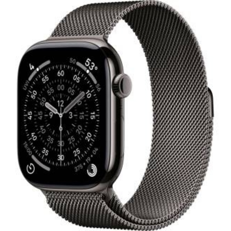 Apple watch serie 11 cell 46mm tc/slate ml/slate m/l ita mfd44ql/a