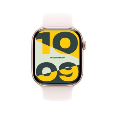 Apple Watch Series 10 GPS 42mm Cassa in alluminio oro rosa Cinturino Sport rosa fard M/L - Ricondizionato - buono - Grade B
