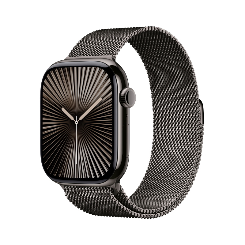 Apple watch series 10 oled 46 mm digitale 416 x 496 pixel touch screen 4g grigio wi-fi gps (satellitare)