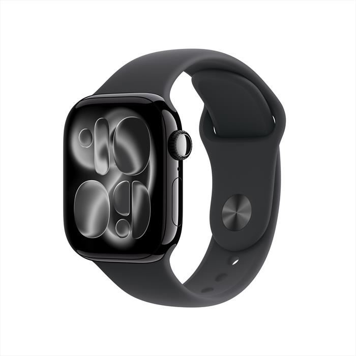 Apple - Watch Series 11 Gps 42mm Alluminio-jet Black Sport Band Nero S/m Apple - Watch Series 11 Gps 42mm Alluminio-jet Black Sport Band Nero S/m