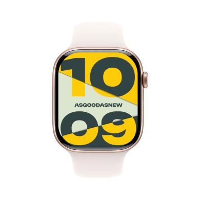 Apple Watch Series 11 GPS 42mm Alluminio oro rosa Cinturino Sport rosa fard M/L - Ricondizionato - Come nuovo - Grade A+