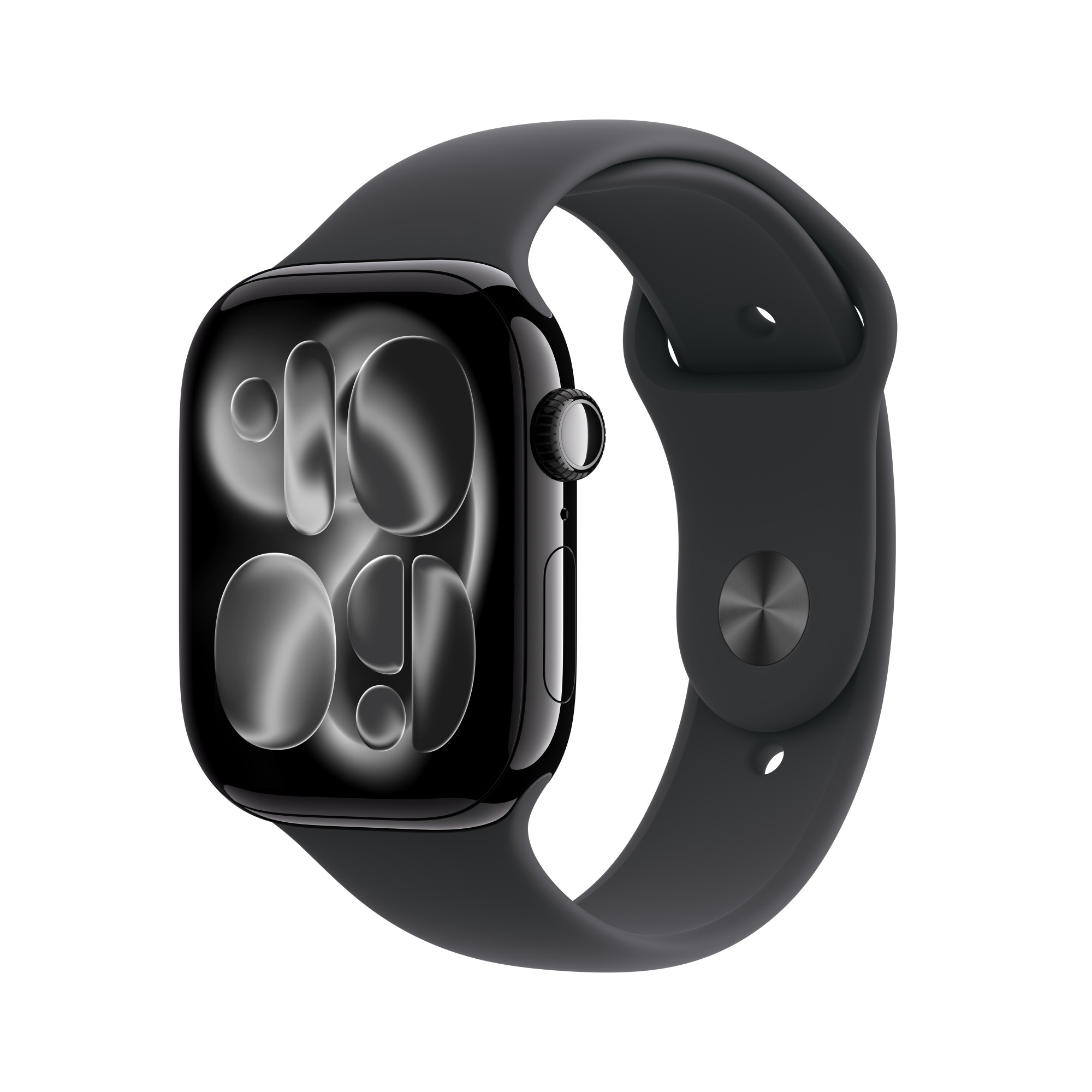 Apple Watch Series 11Gps + Cellular 46Mmjet Black Aluminium Case With Black Sport Band - M/L