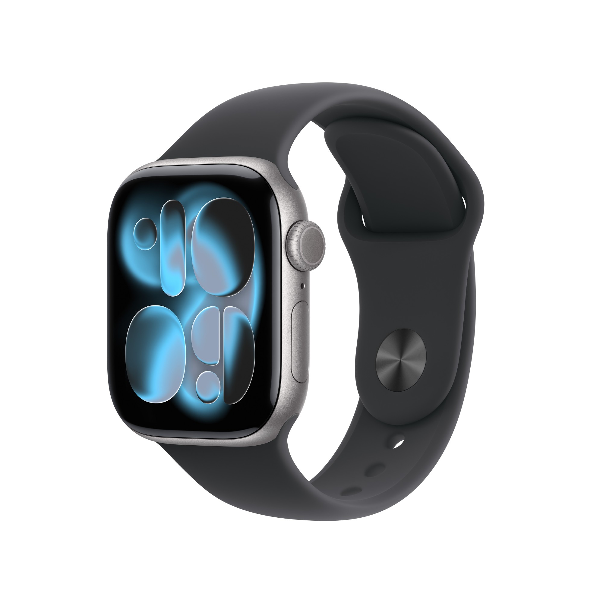 Apple Watch Series 11Gps42Mmspace Grey Aluminium Case With Black Sport Band - M/L