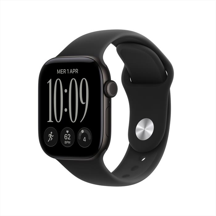 APPLE Watch Series 12 GPS, Cassa 42mm in alluminio nero con Cinturino Sport - S/M