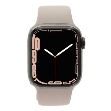 Apple Watch Series 7 GPS 41mm Alluminio galassia Cinturino Sport galassia - Ricondizionato - ottimo - Grade A