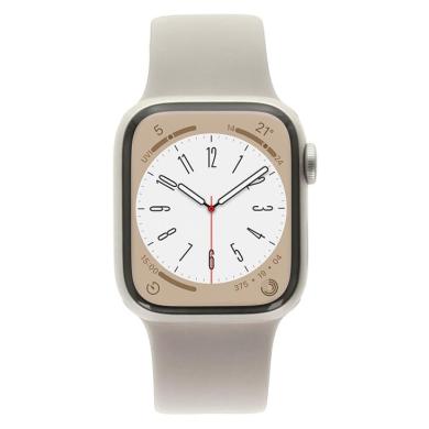 Apple Watch Series 8 GPS 41mm Alluminio galassia Cinturino Sport galassia - Ricondizionato - ottimo - Grade A