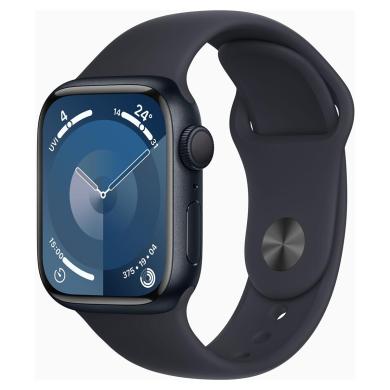 Apple Watch Series 9 GPS 41mm Alluminio mezzanotte Cinturino Sport mezzanotte M/L - Ricondizionato - buono - Grade B Apple Watch Series 9 GPS 41mm Alluminio mezzanotte Cinturino Sport mezzanotte M/L - Ricondizionato - buono - Grade B