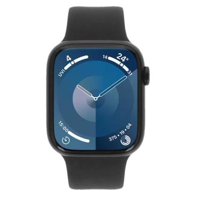 Apple Watch Series 9 GPS 45mm Alluminio mezzanotte Cinturino Sport mezzanotte S/M - Ricondizionato - ottimo - Grade A