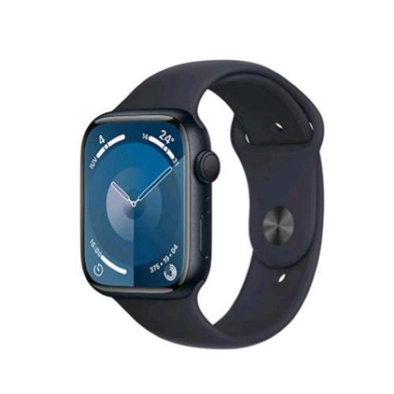 Apple watch series 9 gps 45mm aluminium case mezzanotte con cinturino sport band mezzanotte m/l Apple watch series 9 gps 45mm aluminium case mezzanotte con cinturino sport band mezzanotte m/l