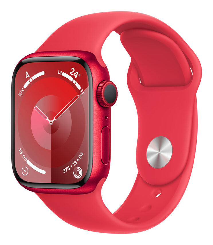Apple Watch Series 9 GPS Cassa 41m in Alluminio (PRODUCT)RED con Cinturino Sport Band (PRODUCT)RED - S/M Apple Watch Series 9 GPS Cassa 41m in Alluminio (PRODUCT)RED con Cinturino Sport Band (PRODUCT)RED - S/M